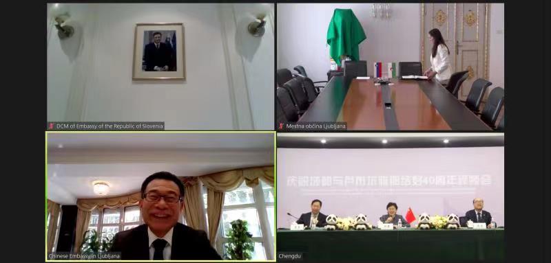 慶祝成都與盧布爾雅那結(jié)好40周年視頻會成功舉行！